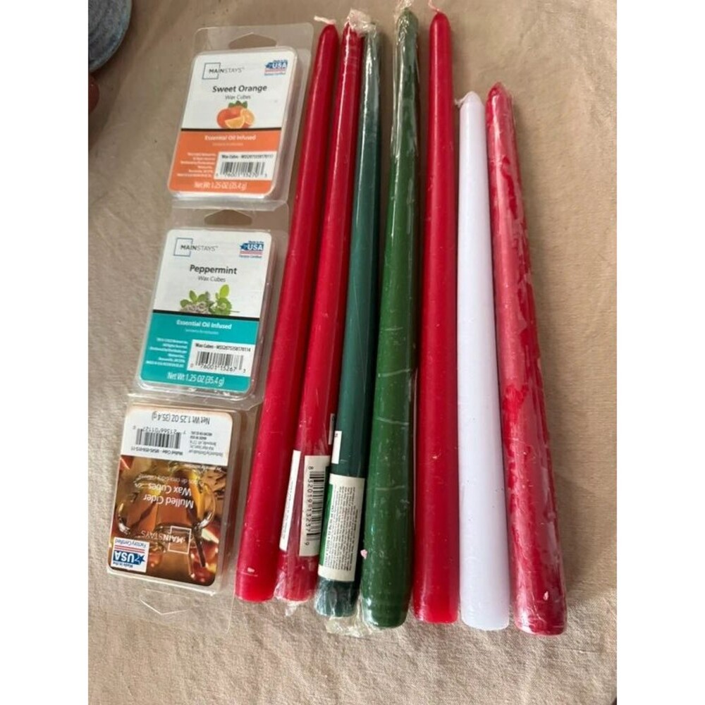 Bundle Candles Wax Cubes Oil Infused